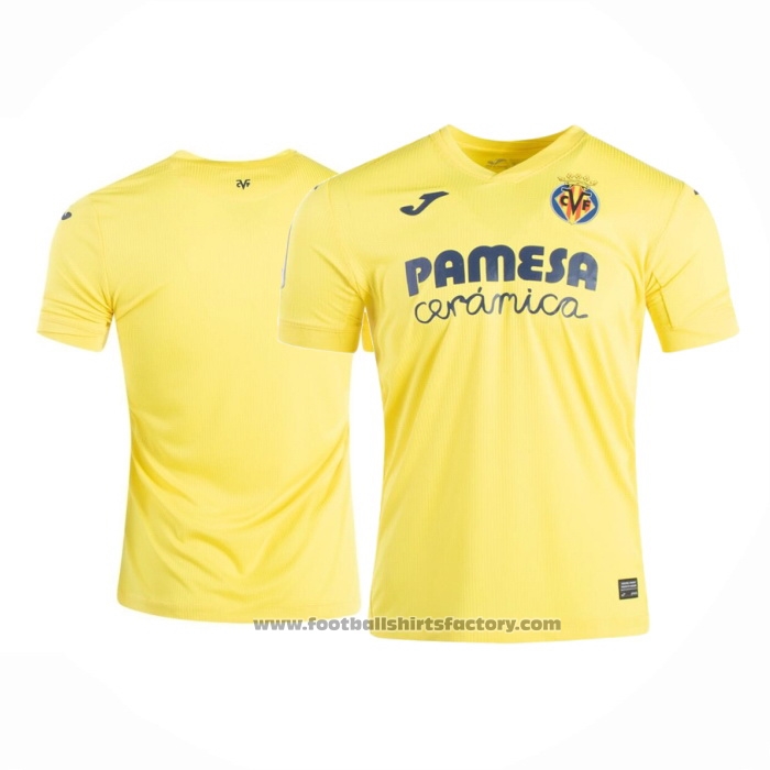 villarreal home shirt